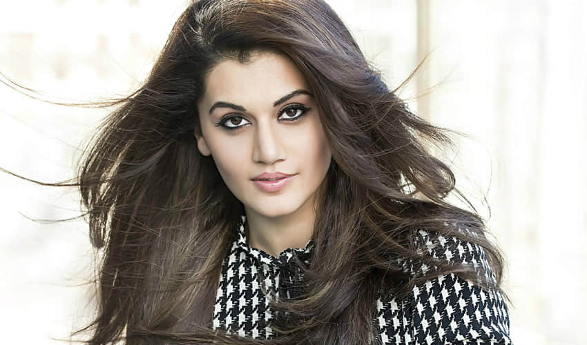 tapsee pannu is a superb bike rider
