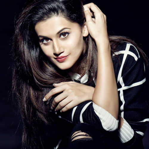tapsee pannu is a superb bike rider