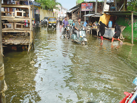 sewer system cleaning drive 