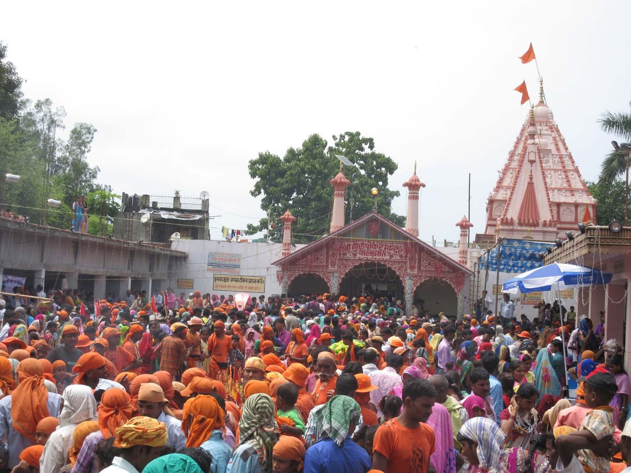 Shivmay the city , swamped aroused was of Kanvdion