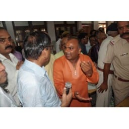 Shri Ramlila commety katla election cancell, protest, due to late of election officers, Hisar