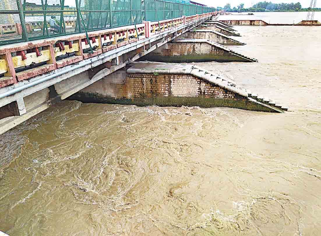 water increases of ganga