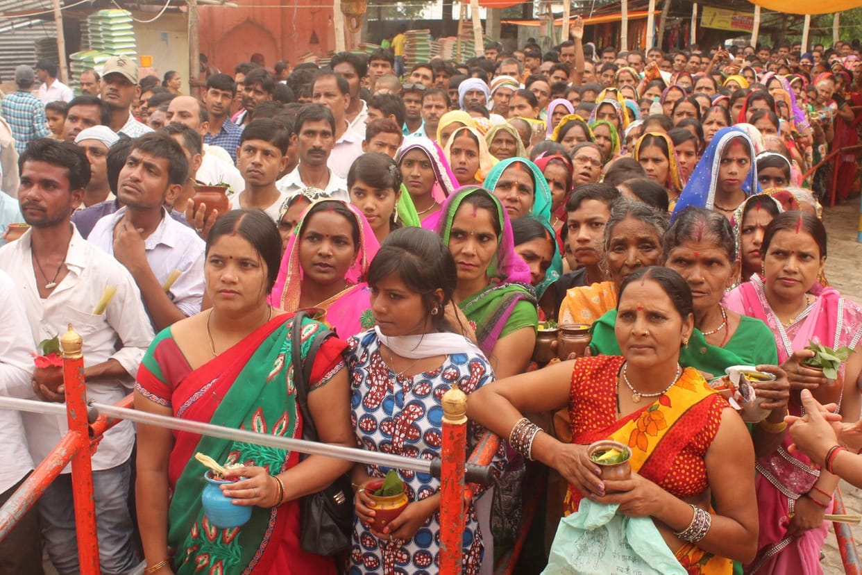 people reached temples