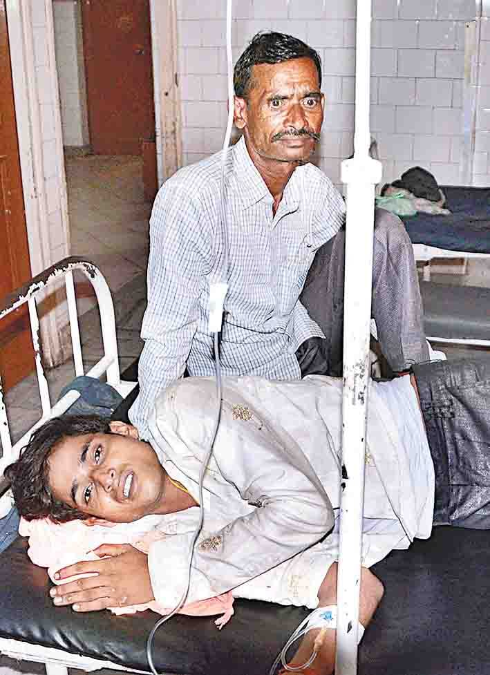 young becomes ill in lockup