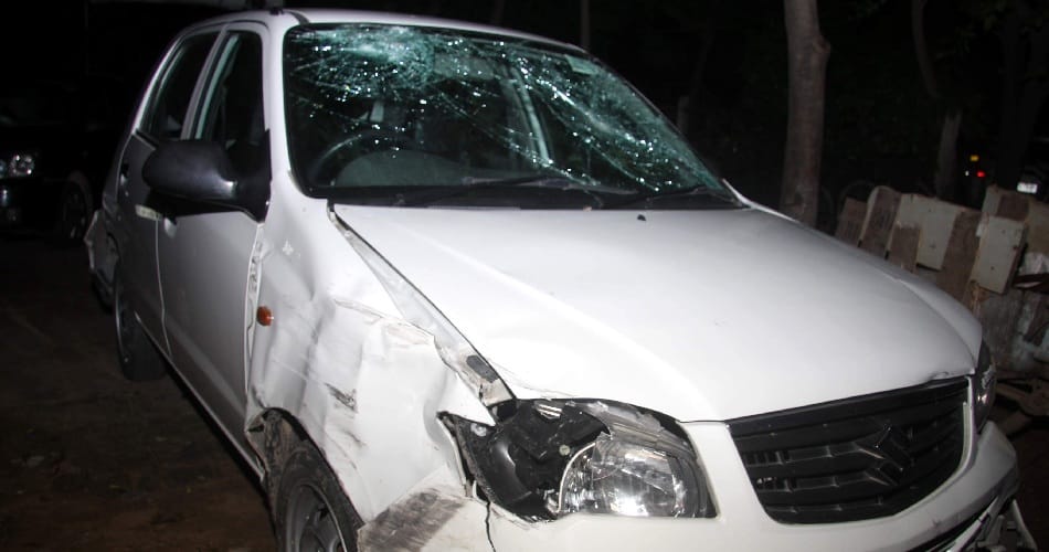  pu student hit vehicles by drunken drive after rape at chandigarh,
