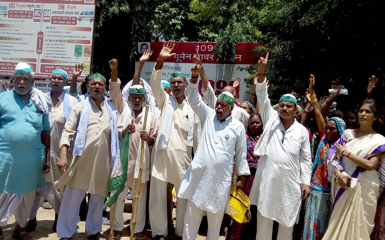 Farmers' Union and performed by mahila shakti