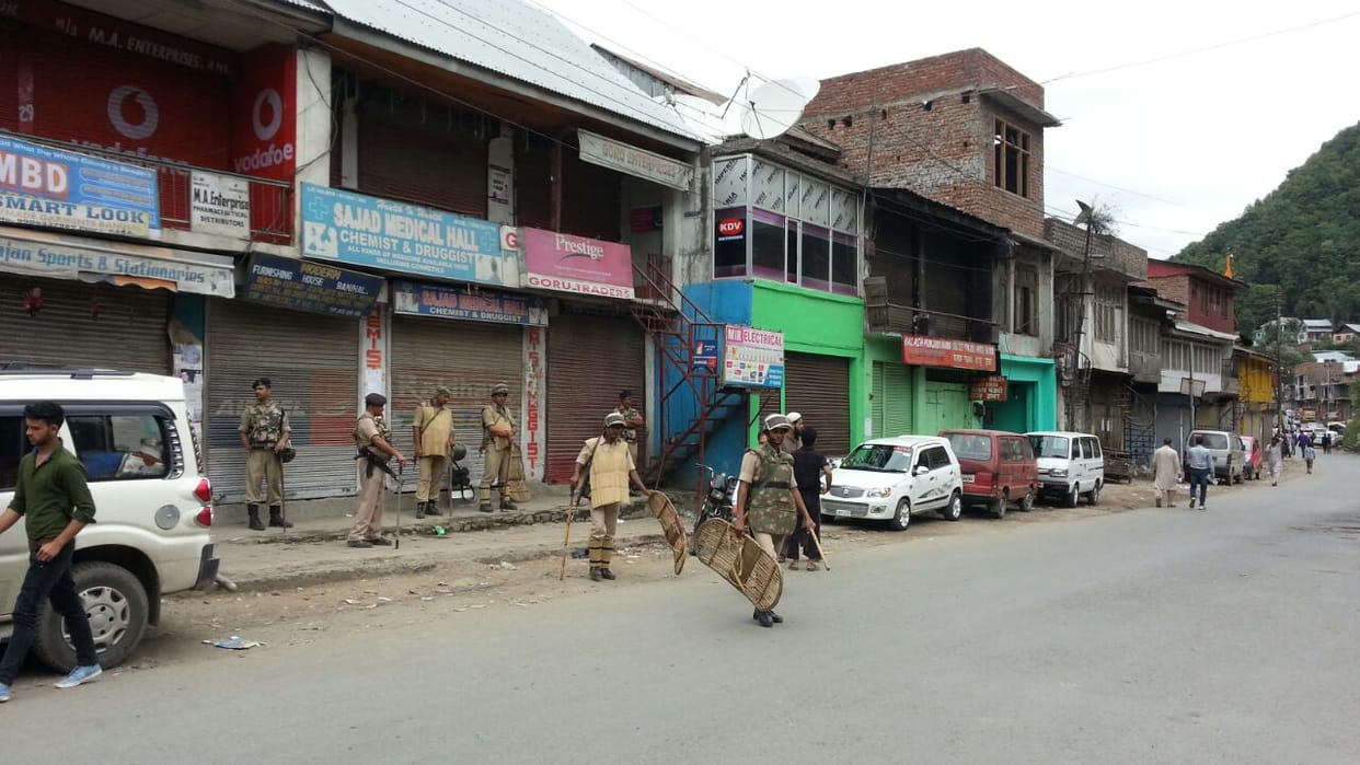 strike in banihal