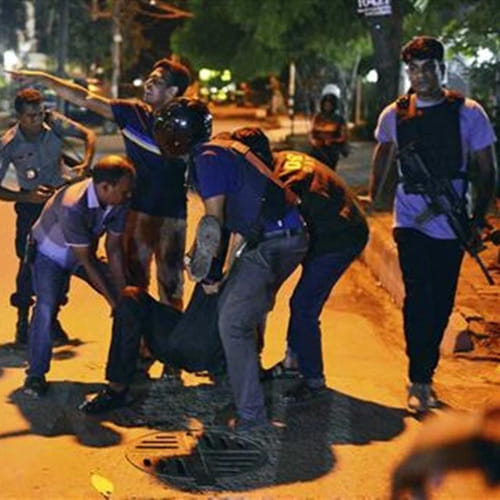 Dhaka cafe attackers body rotting in Morgue