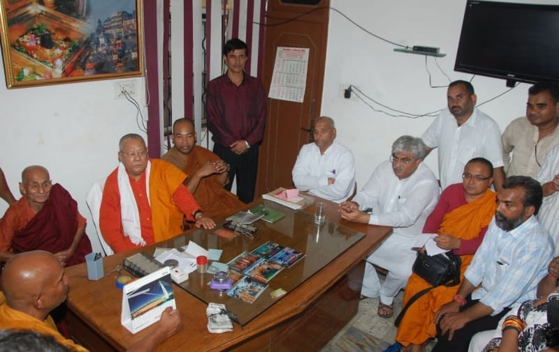 Dhamma Yatra consciousness amid tight security