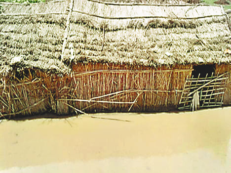 Grra River, who suffered two villages in Shahabad