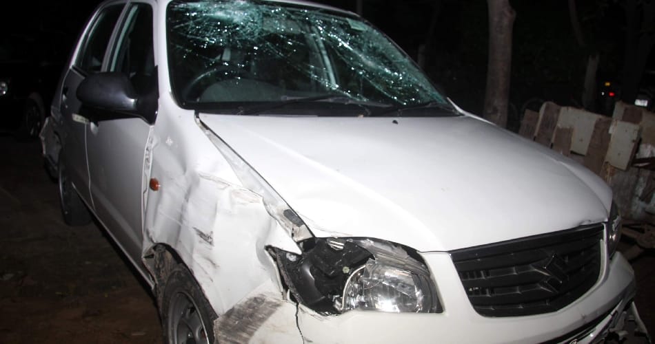 gangrape, gangrape victim done accident, gangrape victim drive car, chandigarh police, chandigarh