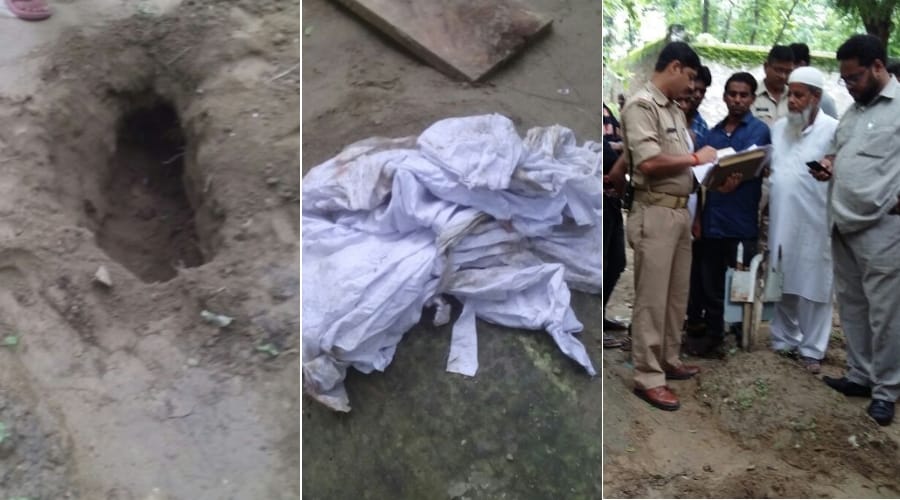 girl dead body missing from graveyard