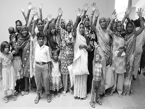 Pension and housing for women perform