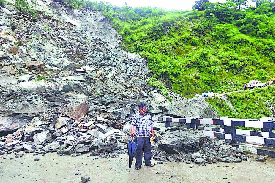 Kailas Ptah itinerary Pangla bridge debris