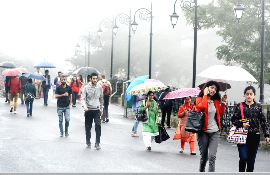Forecast of Heavy rainfall in Himachal till 8th august.