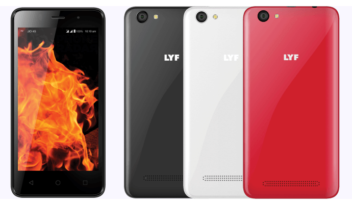 Reliance slashes prices of LYF Flame 1, Wind 5 and Water 7