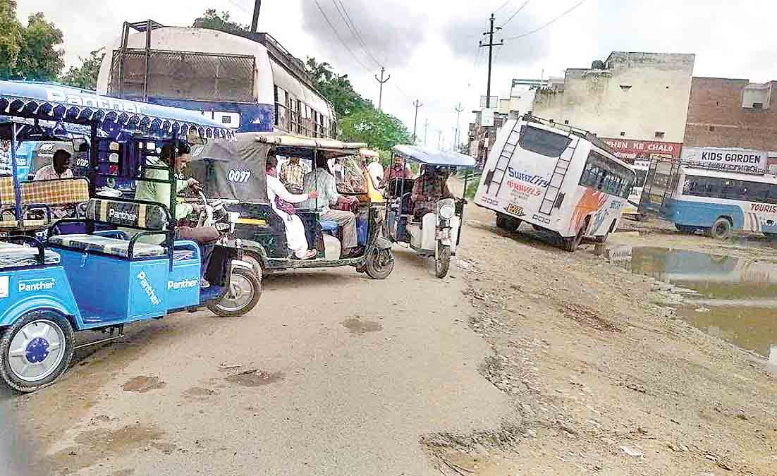 shahbad bus stand
