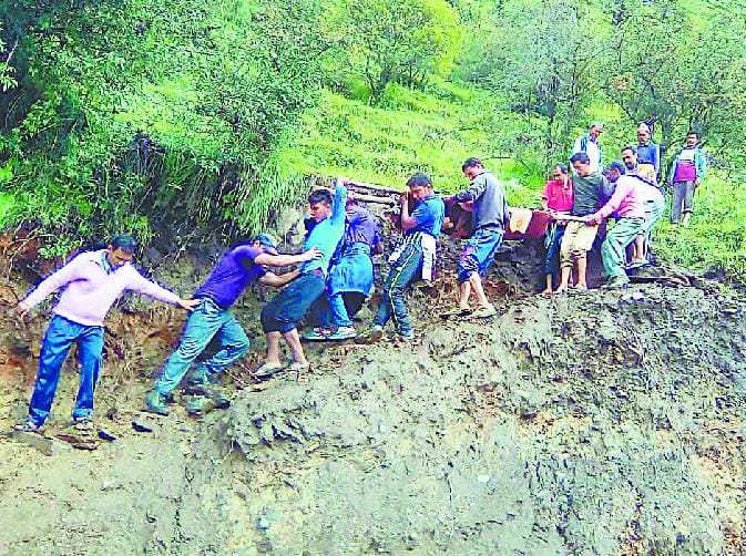 The patient was brought to ten kilometers doli