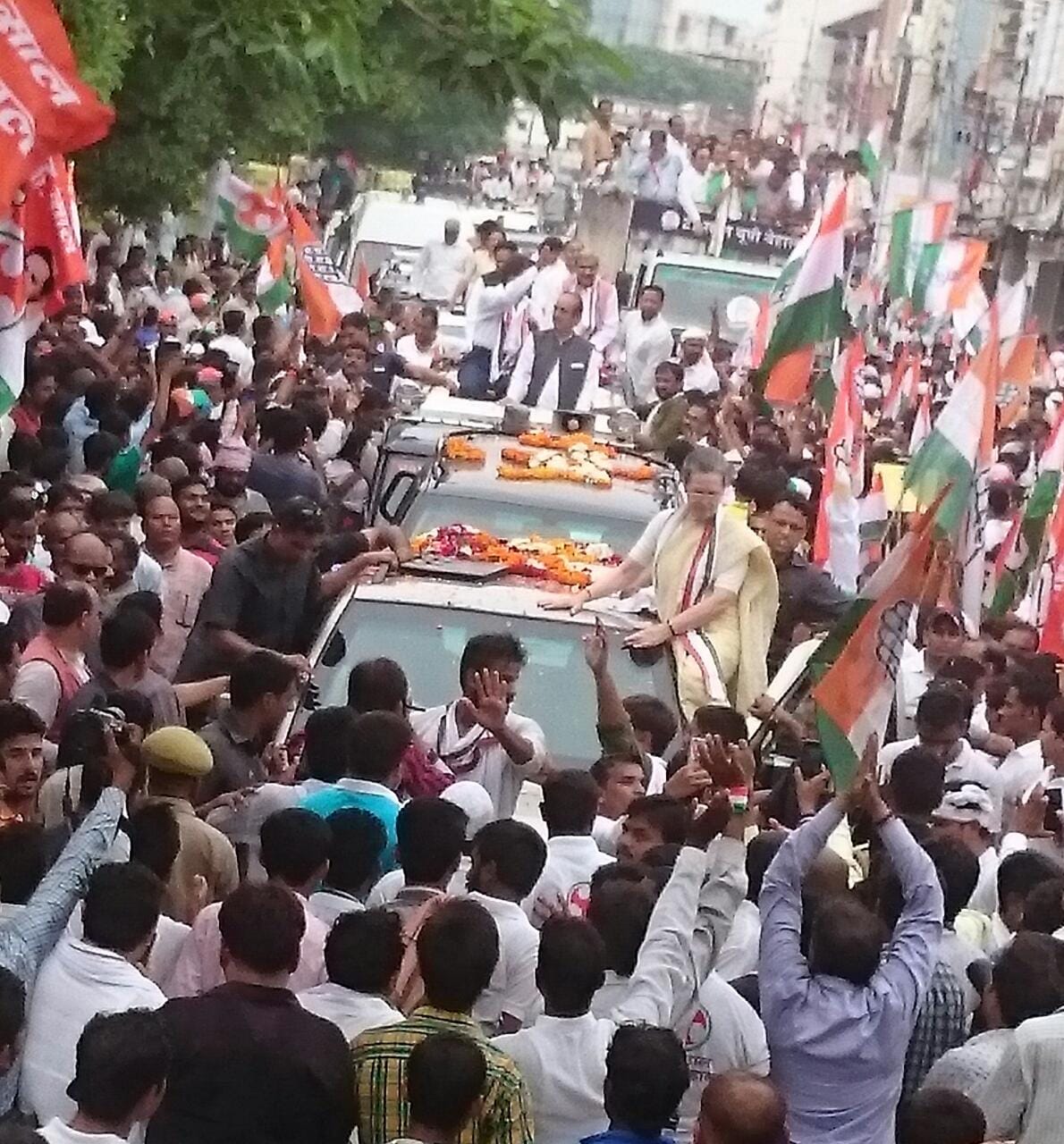 UPA President, Sonia Gandhi, Varanasi, UP Election