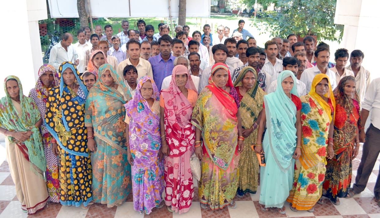 Villagers were irregularities in the consolidation memorandum