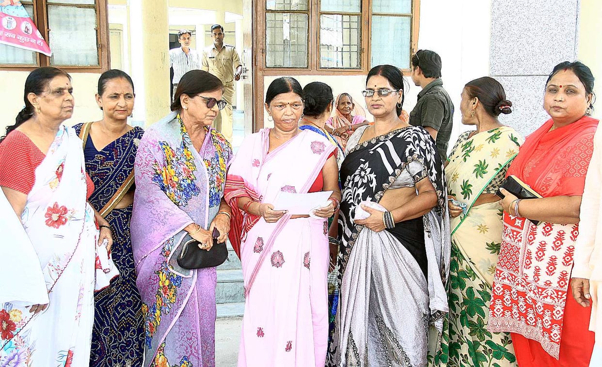 The protesting women Repkand