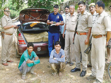 Quarter 1488 country liquor seized