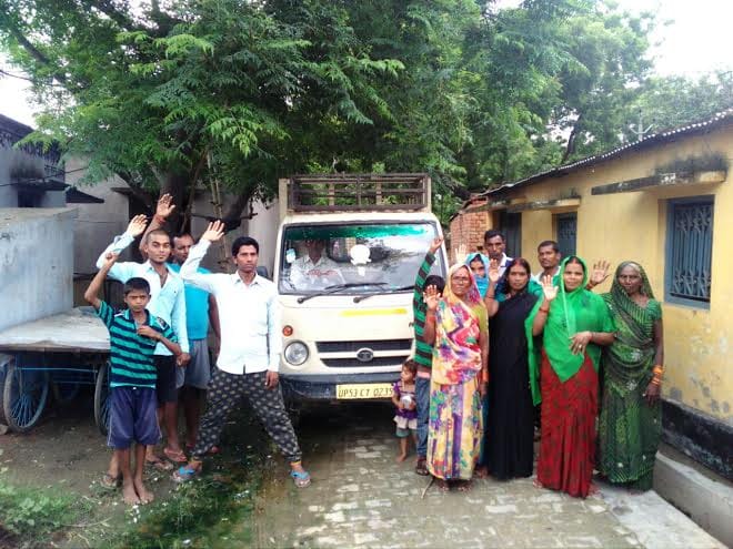 Students lay siege to the milk after