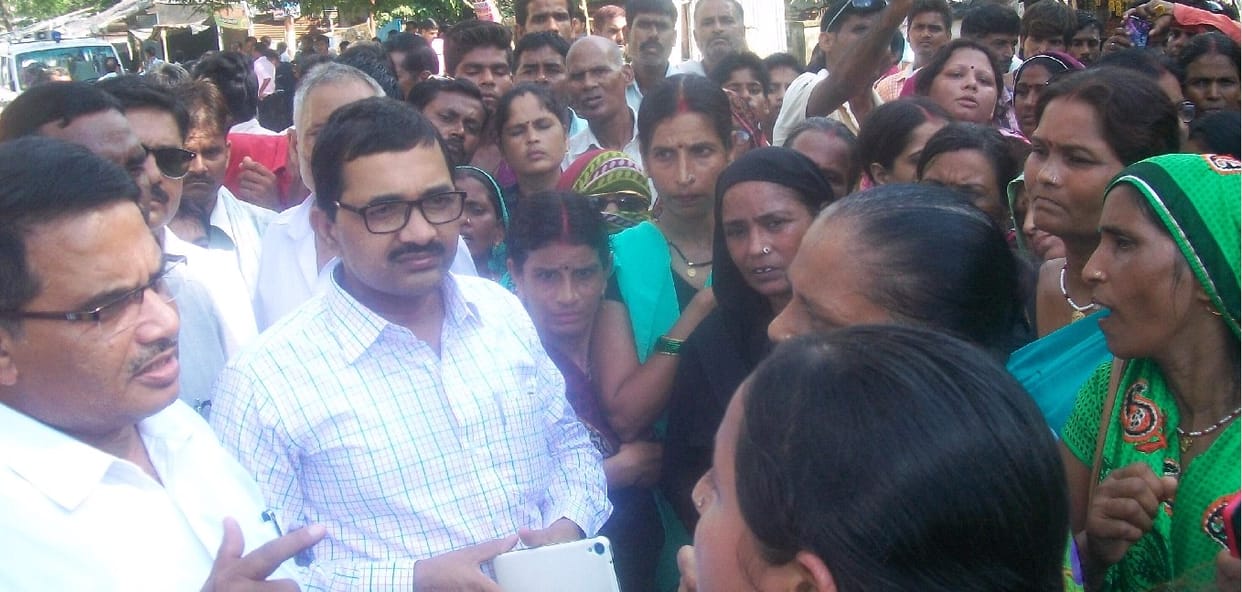 Anganwadi worker and principal agent in altercation