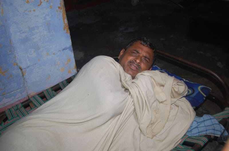 CM oblivious sleep after a police crackdown