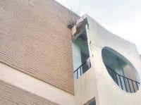 fatehabad, damaged hosspital building, peoples, problem,  harayana