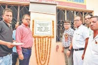 The newly constructed multipurpose hall inaugurated by the Deputy Commissioner, Kurukshetra