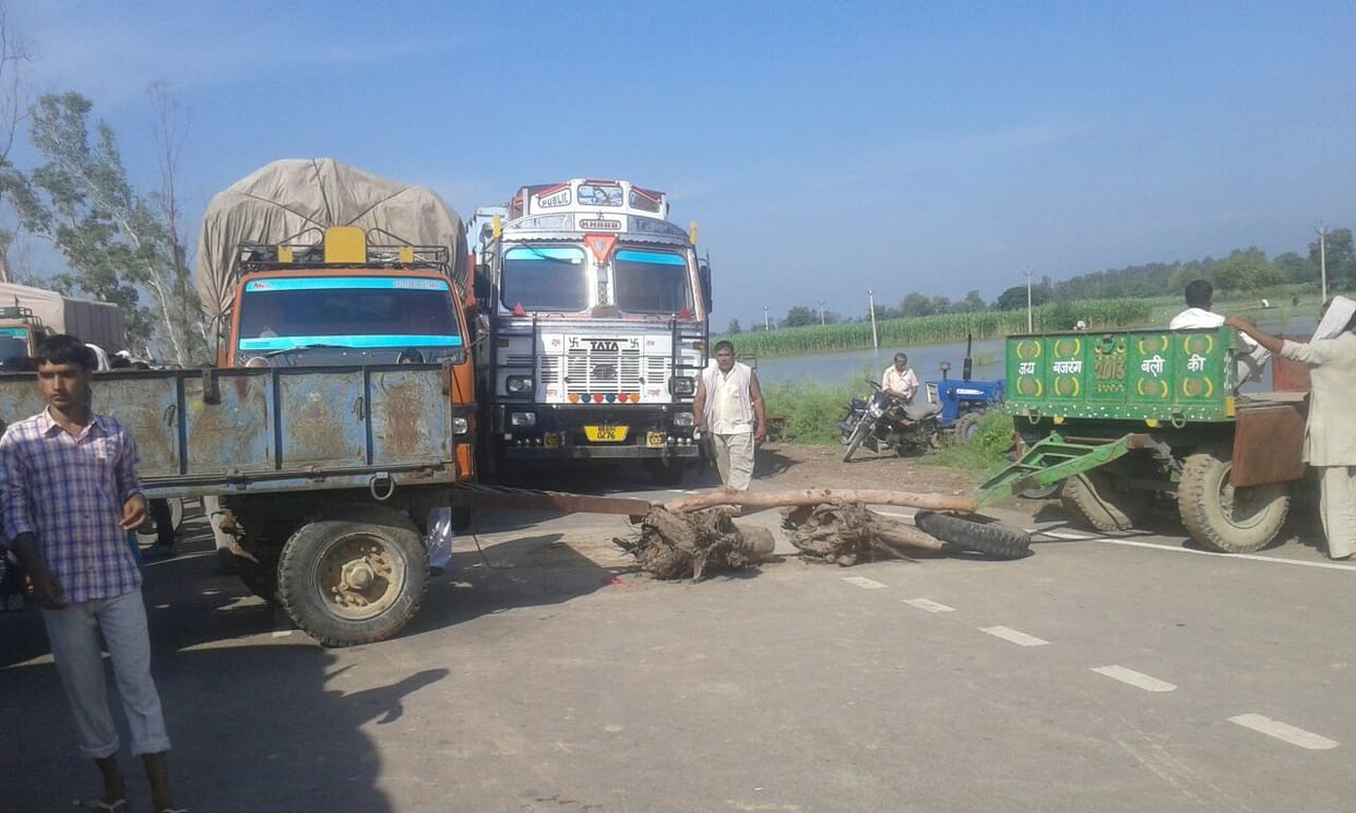 nindana, electricity fault, haryana, protest, villagers, rohtak, electric, road jaam