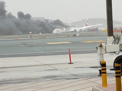 Kerala Passengers Risked Own Safety On Emirates Plane panicking 'Laptop, Laptop'