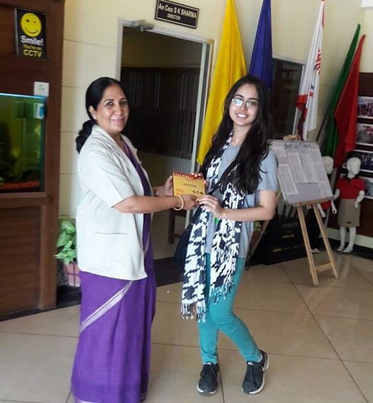 mohali girl vanya jauhal selected by google on package of 40 lakh per annum, full profile