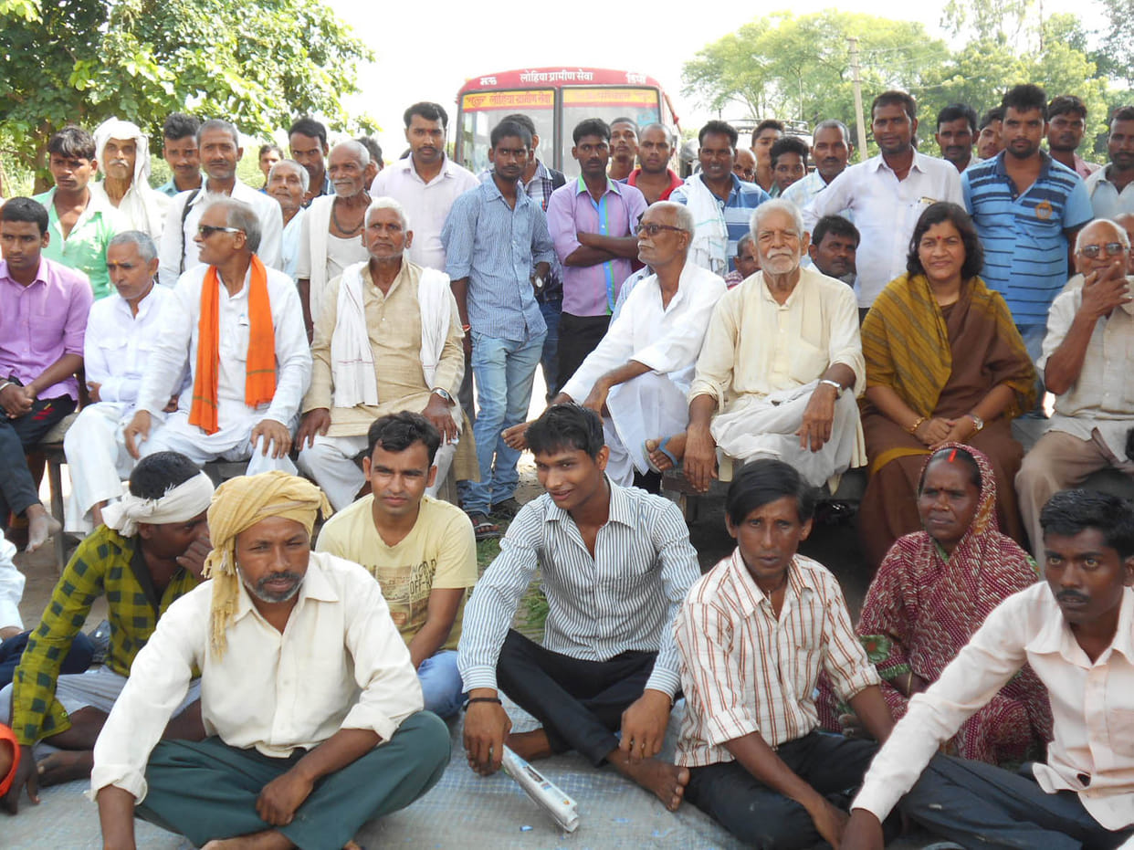 Anger burst on the plight of the martyr route, jam