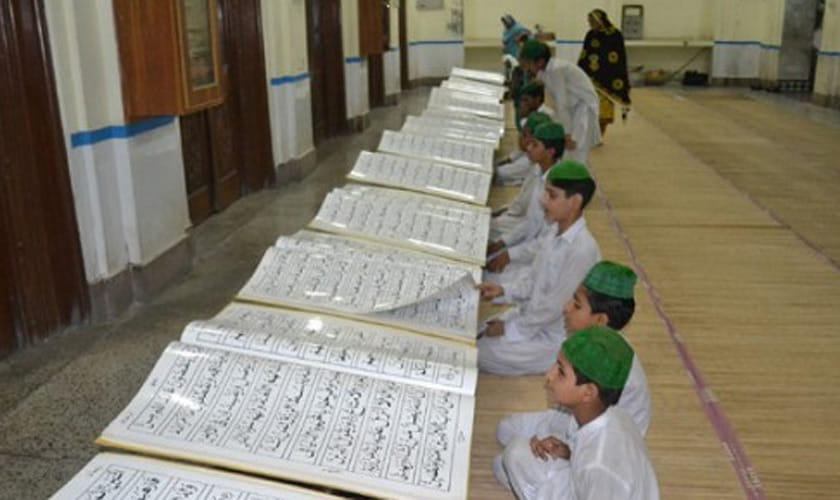 Three boys chained in madrasa, father and teacher jailed