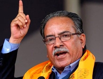 pushp kamal dahal prachanda files nomination as nepal pm candidate