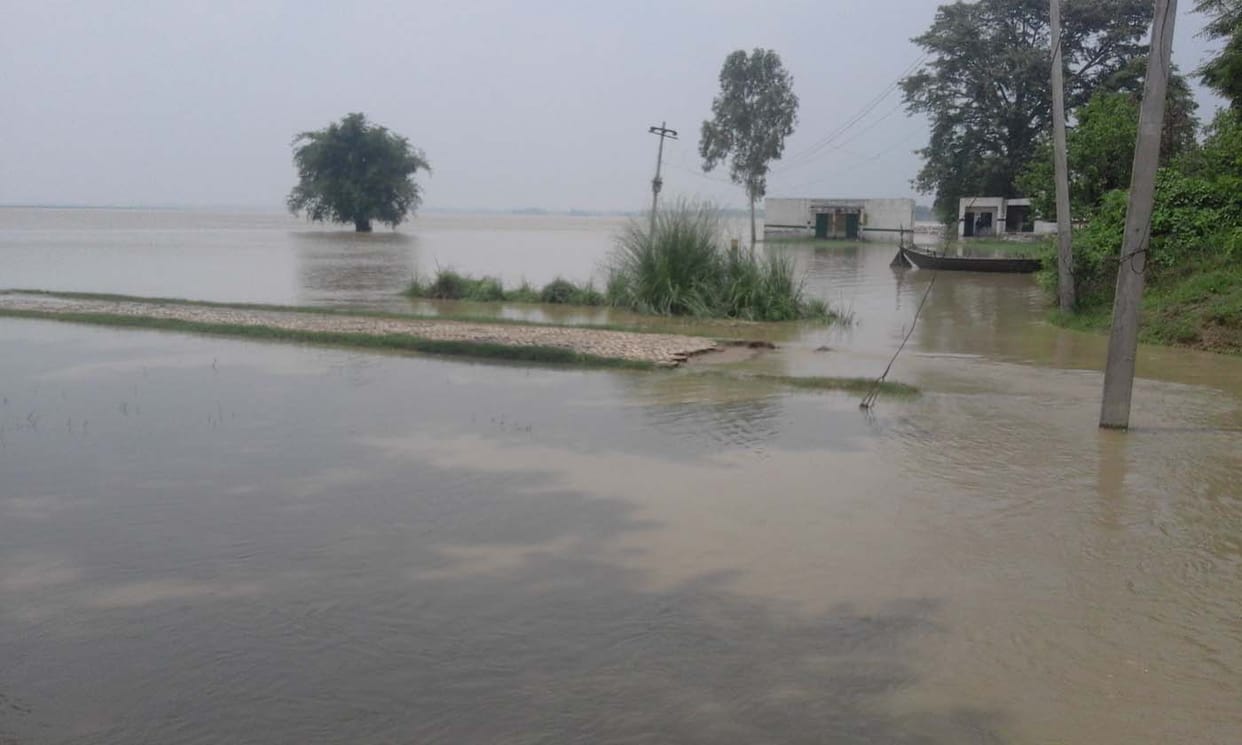 The water level continued to decline over the crisis