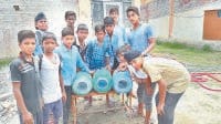 fatehabad, no water, in school, players unhappy, fatehabad, harayana