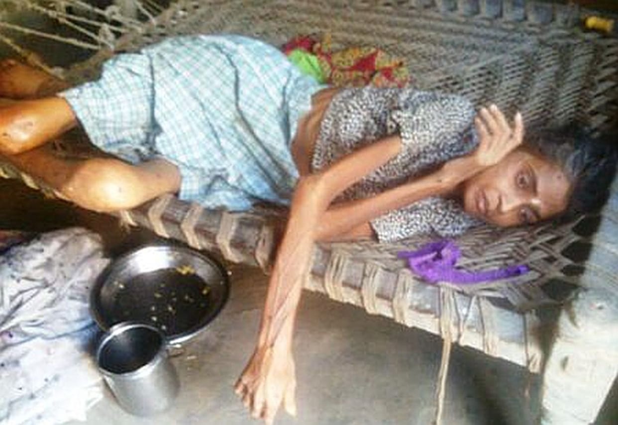 The cash-strapped family upset by starvation