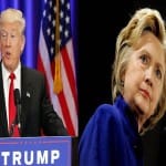 in recent survey Trump made gains on Hillary