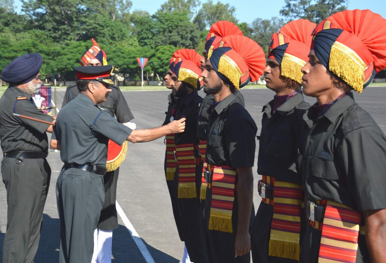 Bengal Engineer Group composed of 120 soldiers trained sapper