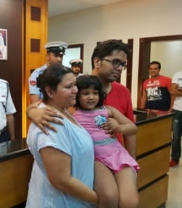 Indian born girl rescued in bahrain 