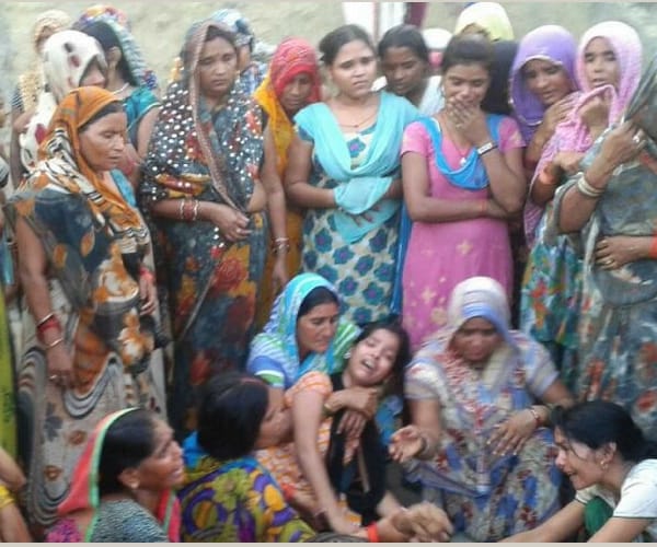 two people died because of poisonous gas in sitapur.