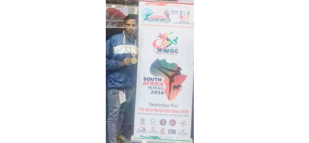 harjeet in world martial arts games in south africa