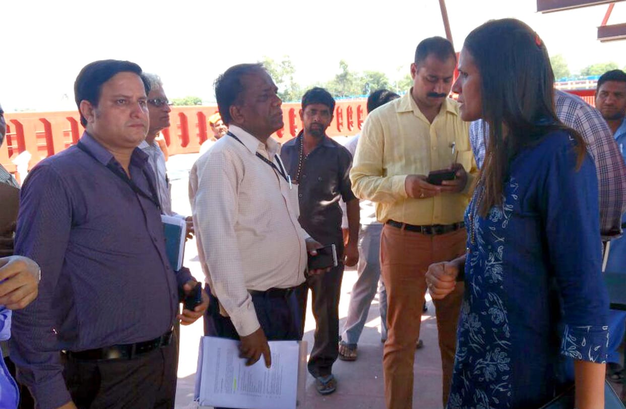 He expressed satisfaction at cleaning NGT