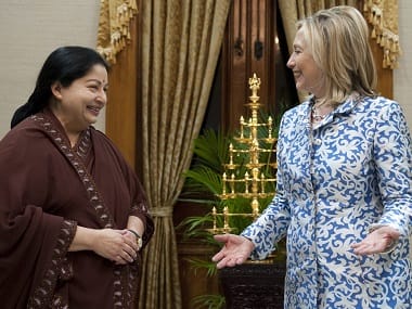  AIDMK mla said that Jayalalithaa inspired Hillary 