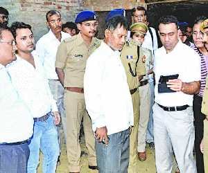 Acid attack victim's statement recorded by the IG and DIG