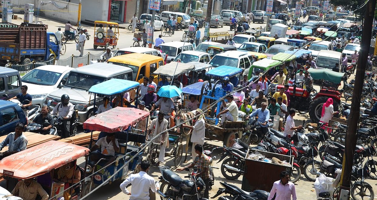The city traffic system crashing.