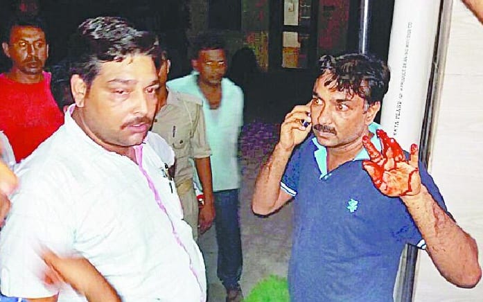 Miscreants shot businessman